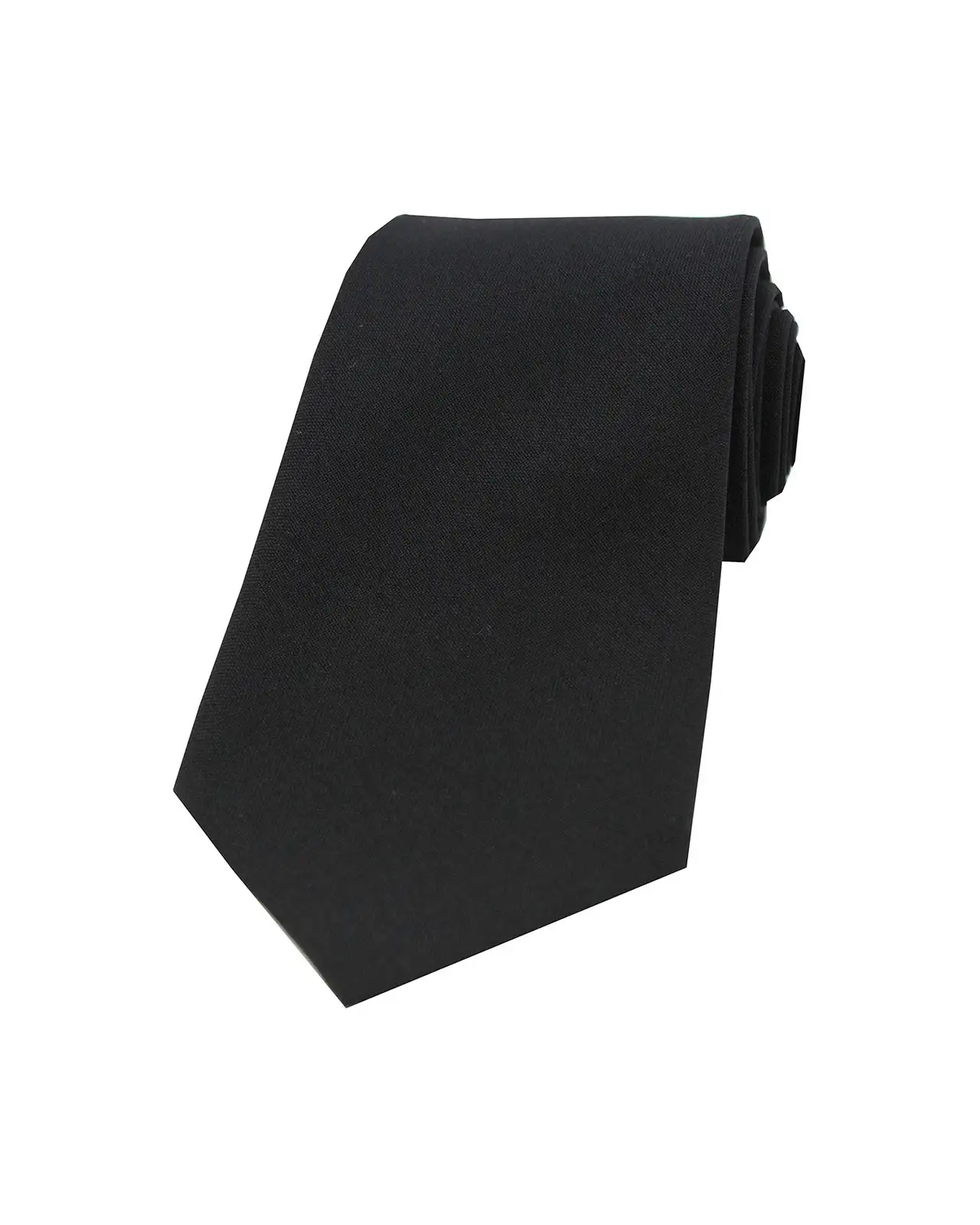 Polyester Ties Soprano Ties Soprano Black Stock Funeral Polyester Tie £14.00
