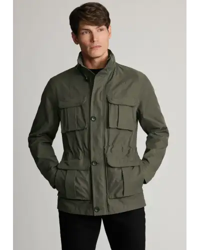 Jackets Brook Taverner Malham Khaki Four Pocket Field Jacket £116.00