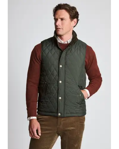 Gilets Brook Taverner Pidcock Khaki Quilted Water Repellent Gilet £71.00