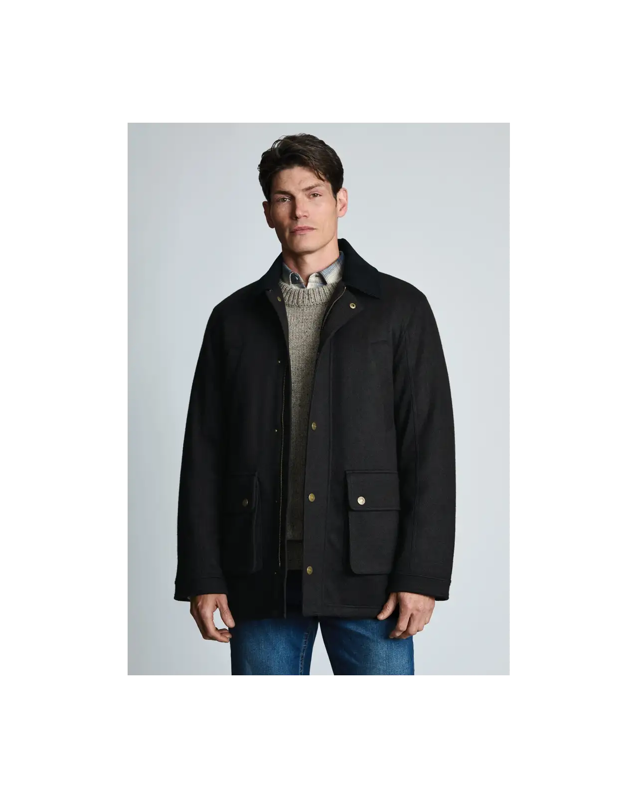 Jackets Brook Taverner Holloway Chocolate Melton Jacket £134.00