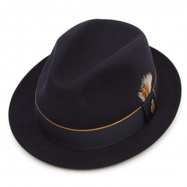 Trilbies & Pork Pies Christys Hats Finchley Fur Felt Trilby Hat-CH-CSO100273BLAC-55 £154.00