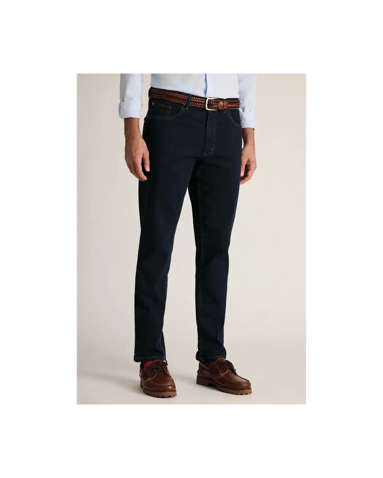 Fit Trousers Brook Taverner Tailored Fit Boulder Indigo Denim Jeans £54.00