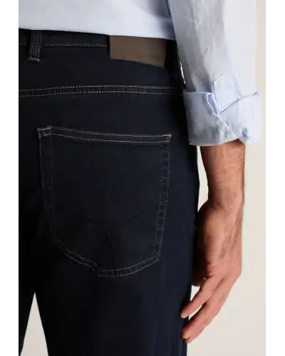 Fit Trousers Brook Taverner Tailored Fit Boulder Indigo Denim Jeans £54.00