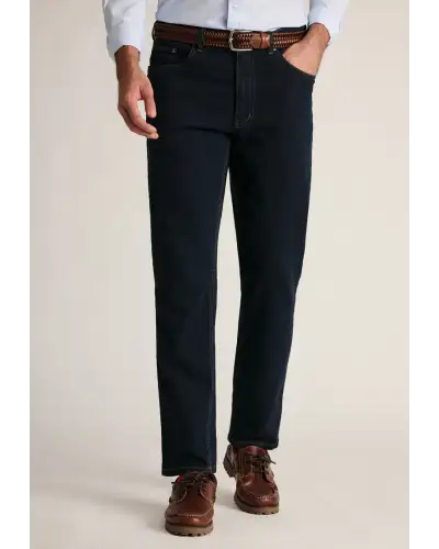 Fit Trousers Brook Taverner Regular Fit Douglas Indigo Denim Jeans £54.00