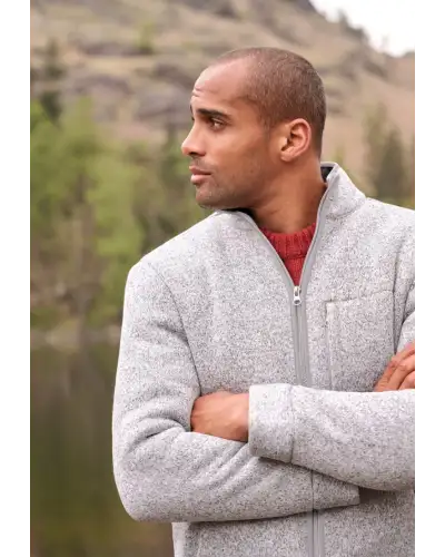 Fleece Jackets Brook Taverner Bolding Ecru Zip Through Fleece £62.00