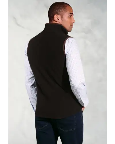 Gilets Brook Taverner Cincinnati Gunmetal Fleece Gilet £45.00