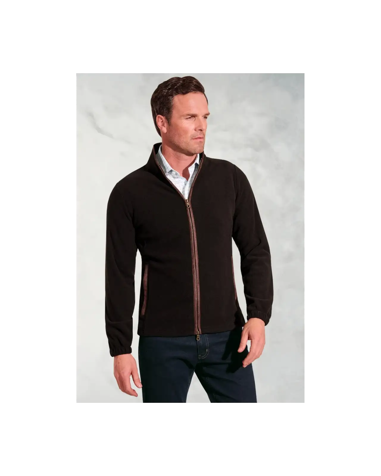 Fleece Jackets Brook Taverner Baltimore Gunmetal Long Sleeve Fleece £54.00
