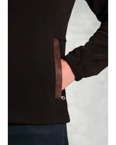 Fleece Jackets Brook Taverner Baltimore Gunmetal Long Sleeve Fleece £54.00