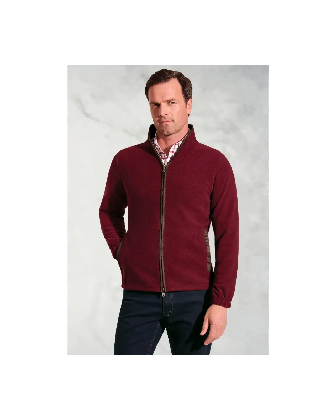 Fleece Jackets Brook Taverner Baltimore Fig Long Sleeve Fleece £54.00