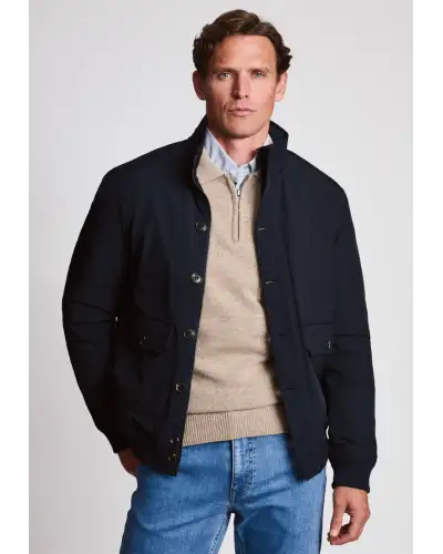 Jackets Brook Taverner Luxborough Navy Padded Harrington Jacket £89.00