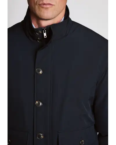 Jackets Brook Taverner Luxborough Navy Padded Harrington Jacket £89.00
