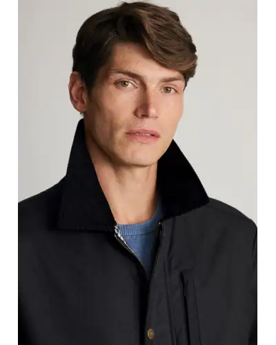 Jackets Brook Taverner Tunstall Black Wax Cotton Jacket £116.00