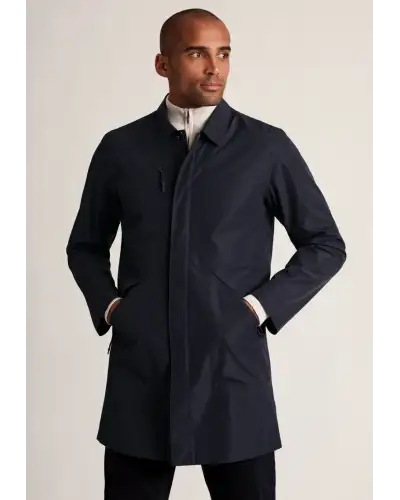 Coats Brook Taverner Spencer Navy Repellent Raincoat £89.00