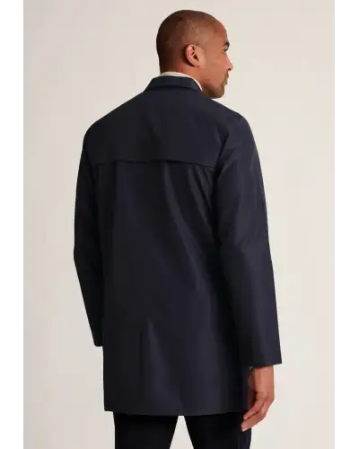 Coats Brook Taverner Spencer Navy Repellent Raincoat £89.00
