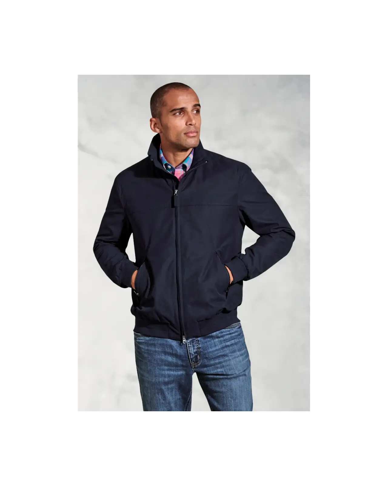 Jackets Brook Taverner Hanks Navy Harrington Jacket £89.00