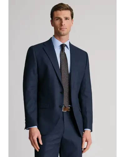 Suit Jackets Brook Taverner Tailored Fit Kelston Blue Italian Wool Blend Donegal Suit Jacket £134.00