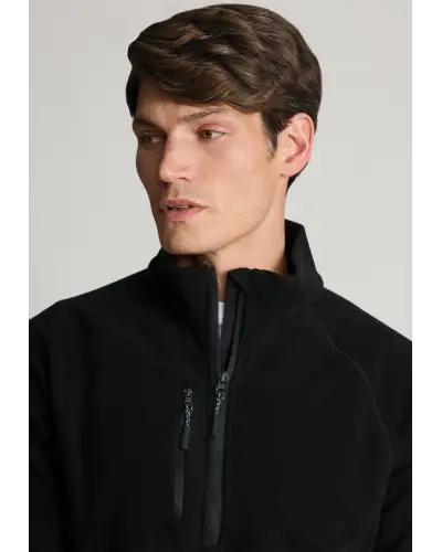 Fleece Jackets Brook Taverner Ashton Black Quarter Zip Core Fleece £54.00