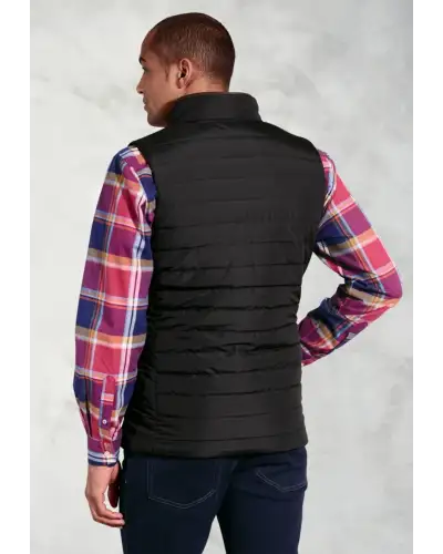 Gilets Brook Taverner Tampa Black Quilted Puffer Gilet £62.00