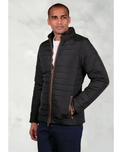 Puffer Jackets Brook Taverner Orlando Black Quilted Puffer Jacket £89.00