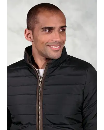 Puffer Jackets Brook Taverner Orlando Black Quilted Puffer Jacket £89.00