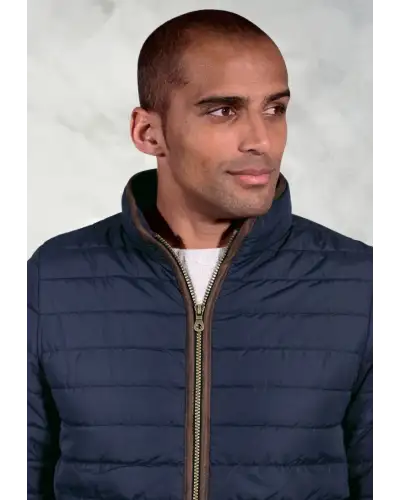 Puffer Jackets Brook Taverner Orlando Navy Quilted Puffer Jacket £89.00