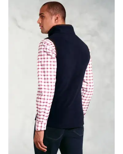 Gilets Brook Taverner Cincinnati Navy Fleece Gilet £45.00