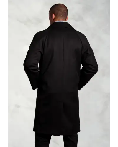 Coats Brook Taverner Black Whipcord Raincoat £161.00