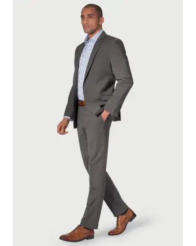 Suit Jackets Brook Taverner Tailored Fit Cassino Grey Washable Suit Jacket £134.00