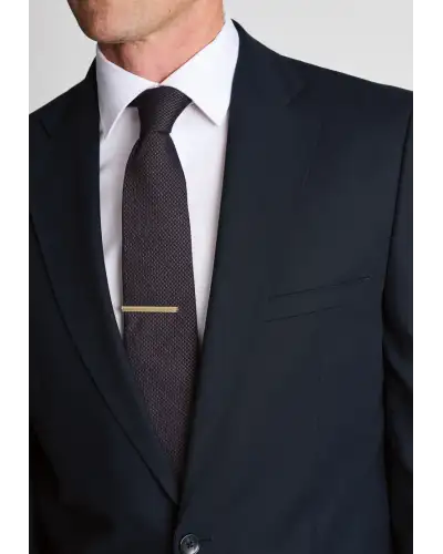 Suit Jackets Brook Taverner Tailored Fit Shawford Navy Wool Blend Performance Suit Jacket £116.00