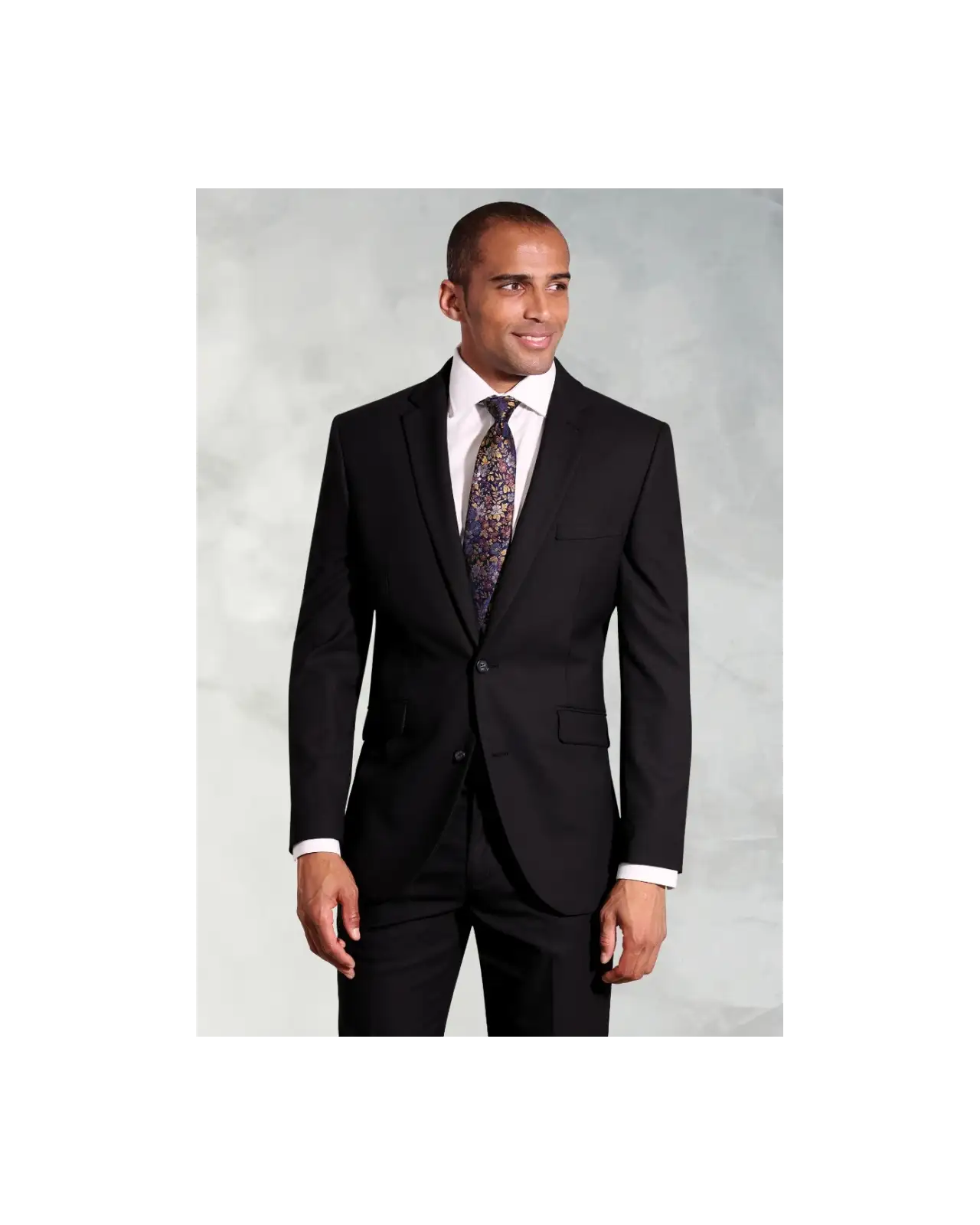 Suit Jackets Brook Taverner Tailored Fit Dijon Black Suit Jacket £89.00