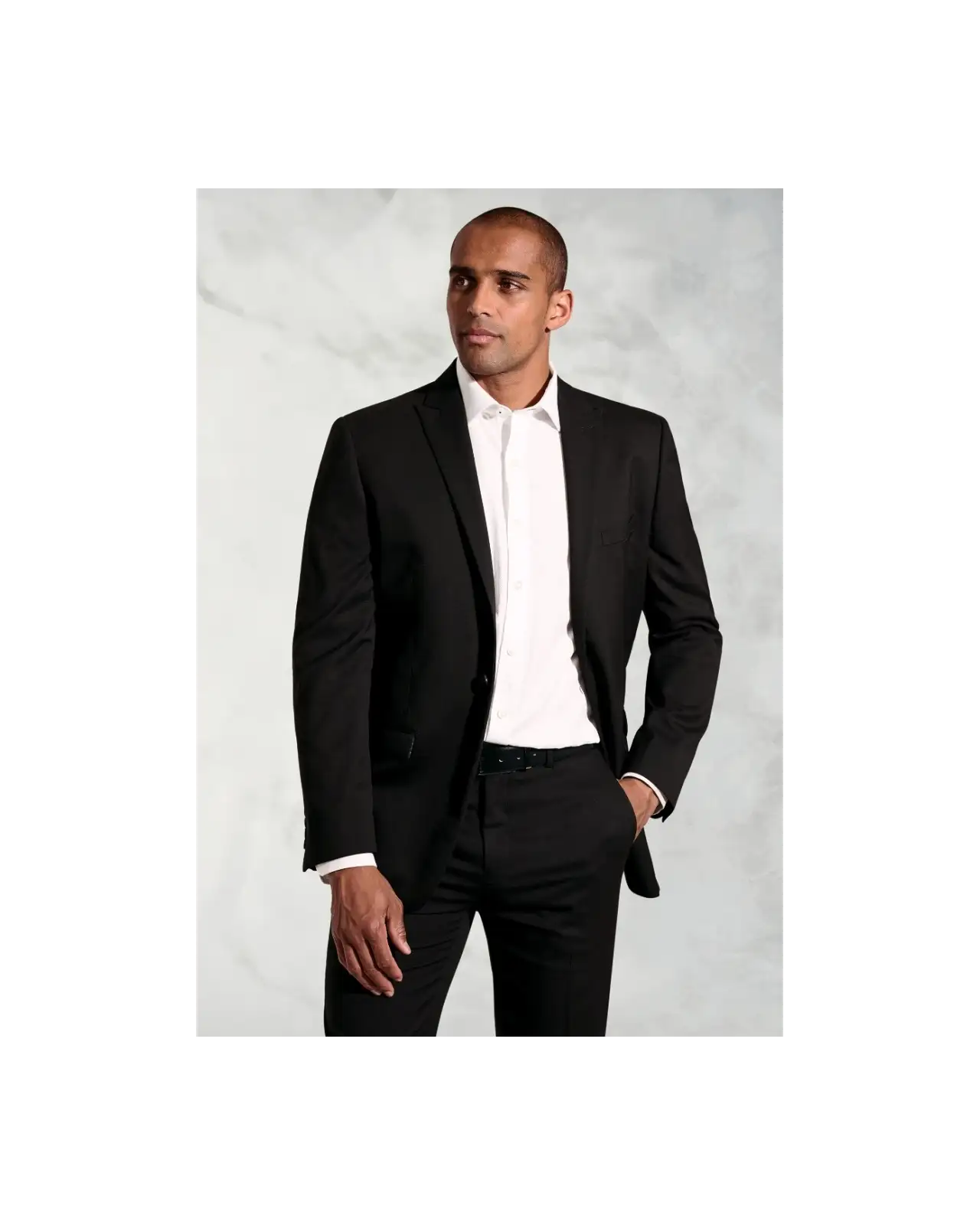 Suit Jackets Brook Taverner Tailored Fit Pegasus Black Washable Suit Jacket £90.00