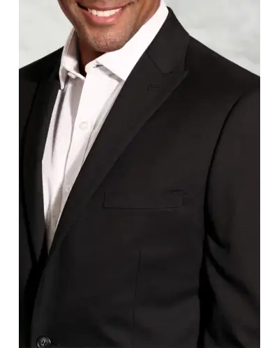 Suit Jackets Brook Taverner Tailored Fit Pegasus Black Washable Suit Jacket £90.00