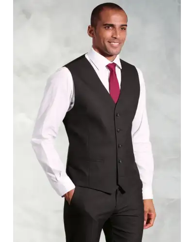 Waistcoats Brook Taverner Tailored Fit Charcoal Waistcoat £44.00