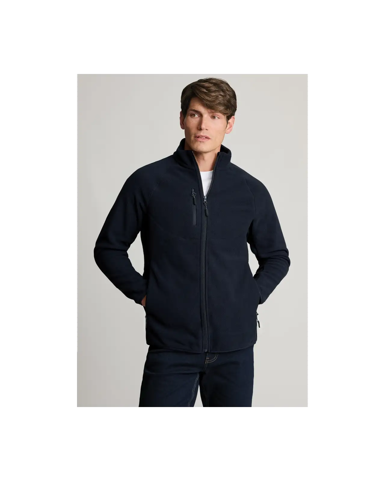 Fleece Jackets Brook Taverner Lee Navy Core Fleece Jacket £54.00