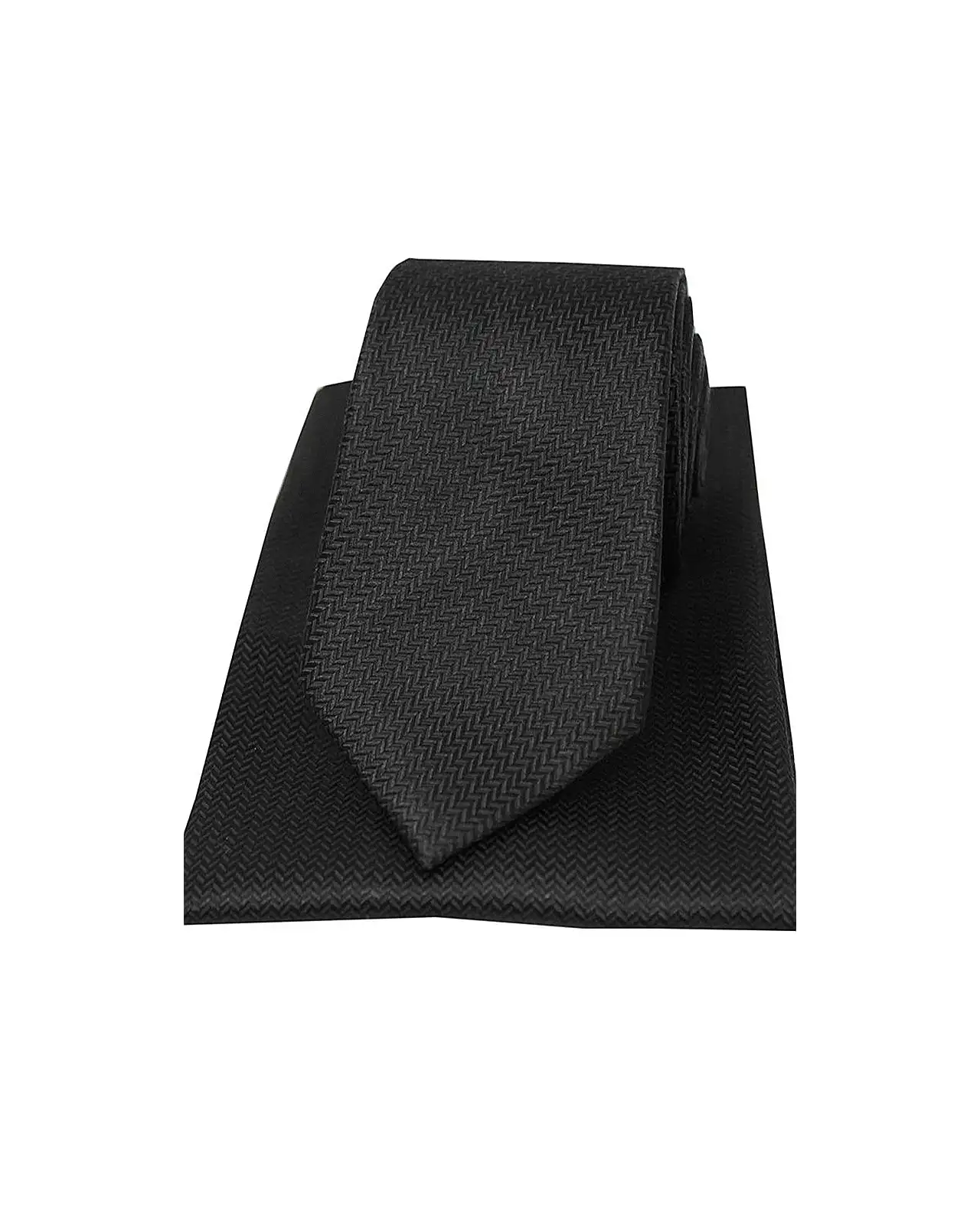 Silk Hankies Soprano Ties Soprano Black Herringbone Silk Tie And Hanky Set £34.00