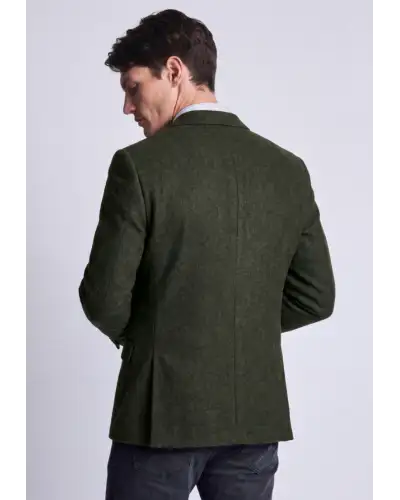 Jackets Brook Taverner Tailored Fit Zane Dark Green Cashmere Blend Jacket £179.00
