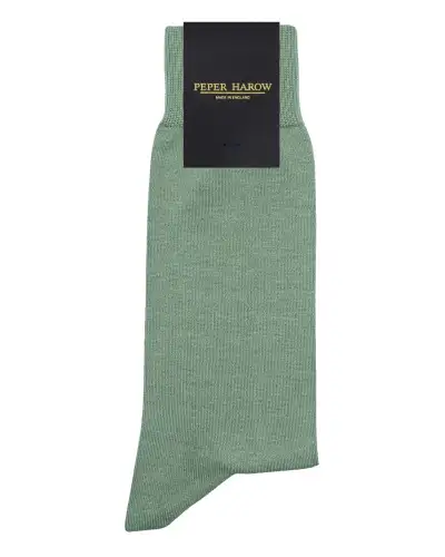 Men PEPER HAROW Classic Mens Socks - Basil £16.00