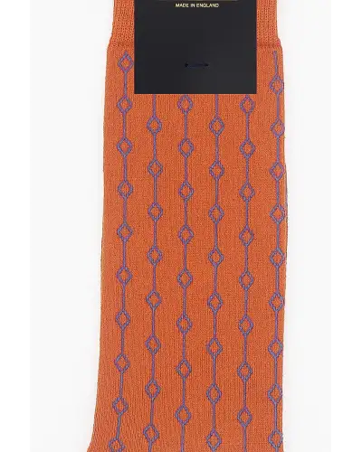 Men PEPER HAROW Beads Mens Socks - Orange £16.00