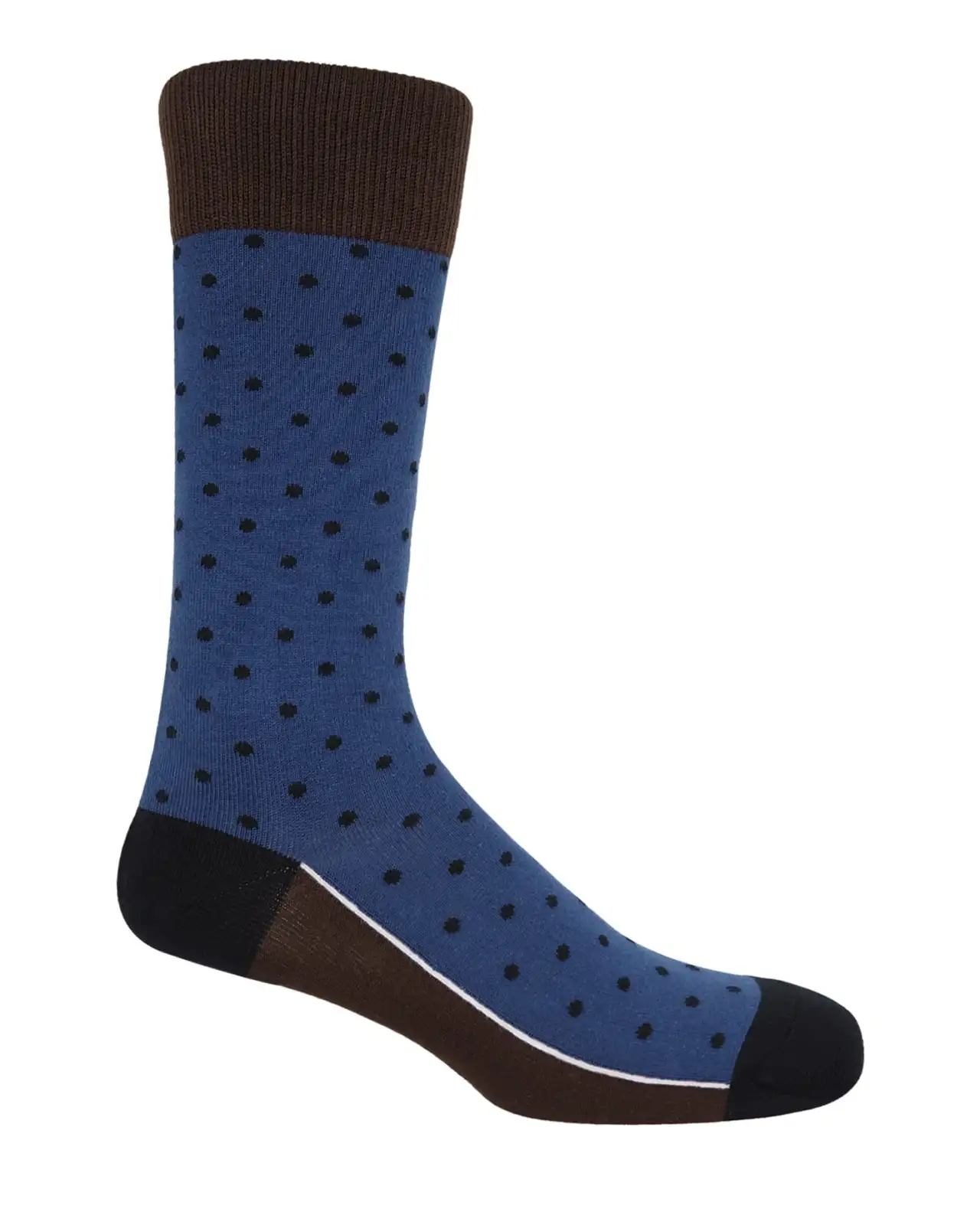 Men PEPER HAROW Pin Polka Mens Socks - Indigo £16.00