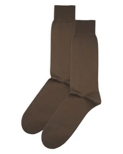 Men PEPER HAROW Classic Mens Socks - Oak £16.00