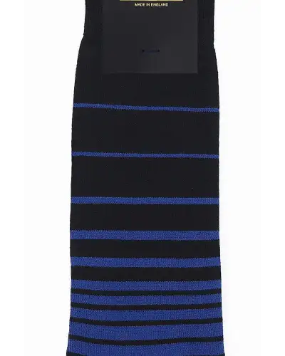 Men PEPER HAROW Retro Stripe Mens Socks - Black £16.00
