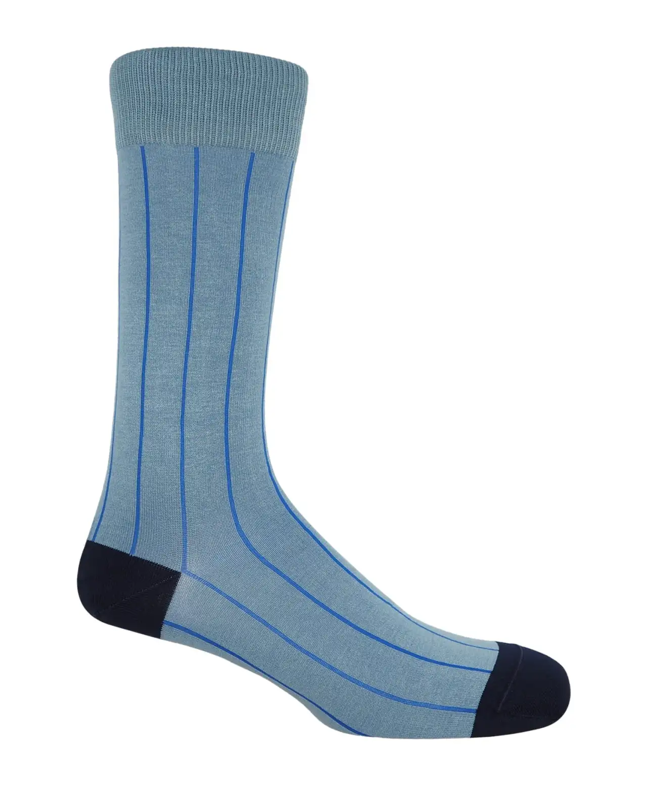 Men PEPER HAROW Pin Stripe Mens Socks - Sky Blue £16.00