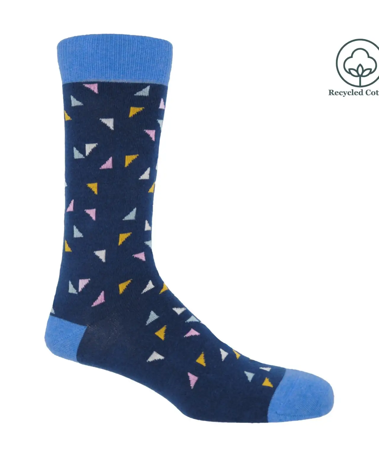 Men PEPER HAROW Trilateral Mens Socks - Blue £14.00