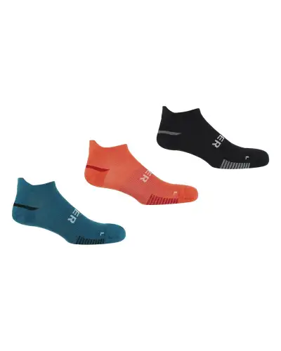 Men PEPER HAROW Mens Gym Socks Bundle - Aero Blue Black And Orange £33.00