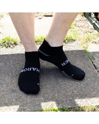 Men PEPER HAROW Mens Gym Socks Bundle - Aero Blue Black And Orange £33.00
