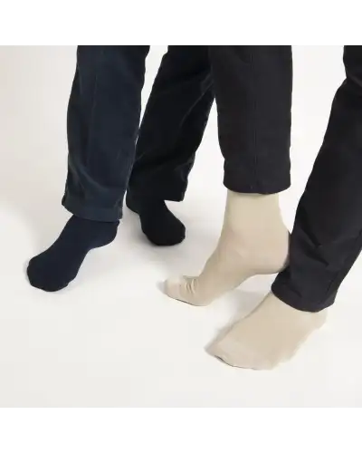 Men PEPER HAROW Classic Mens Socks - Beige £16.00