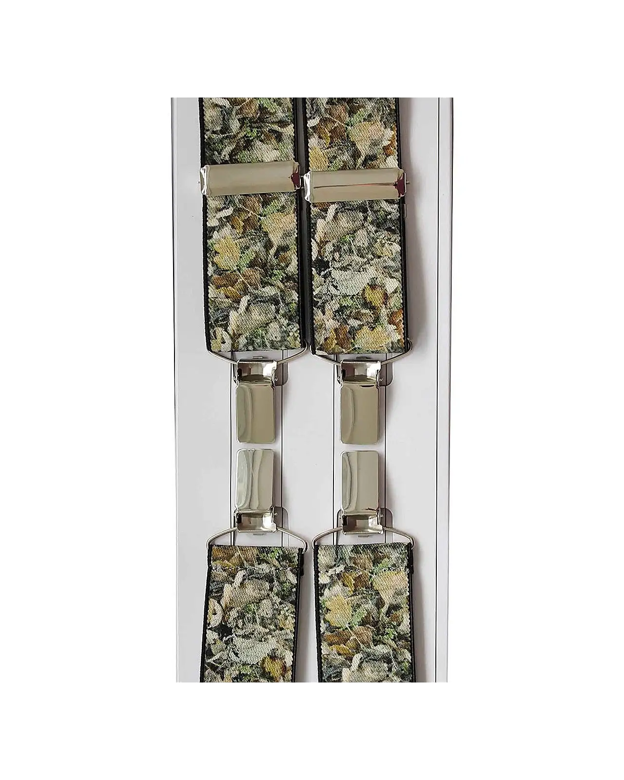 Braces Soprano Ties Camouflage Patterned 35Mm Elastic X Back 4 Clip Trouser Braces £23.00