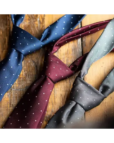 Tie Gift Sets Victory and Innsbruck Grey Polka Dot Tie Set £30.00