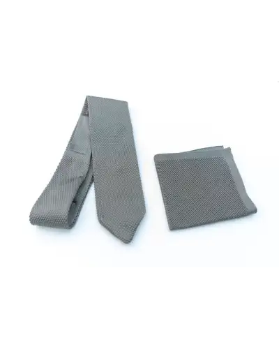 Tie Gift Sets Victory and Innsbruck Grey Knitted Tie Set £45.00