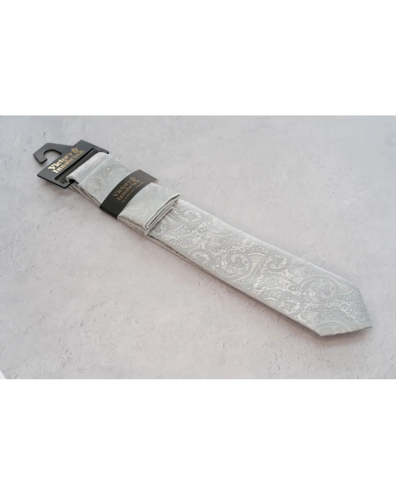Tie Gift Sets Victory and Innsbruck Silver Paisley Tie Set £30.00
